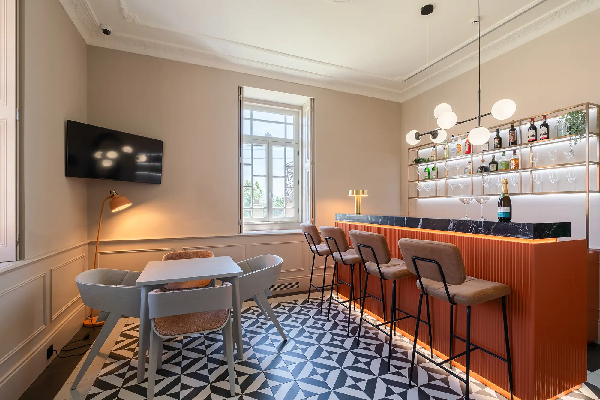 Bar do Noronha Lima Boutique Hotel em Arouca